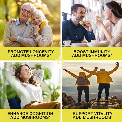 The Enclare Nutrition Immune Mushroom Blend packaging — multi-mushroom vitality for daily wellness.