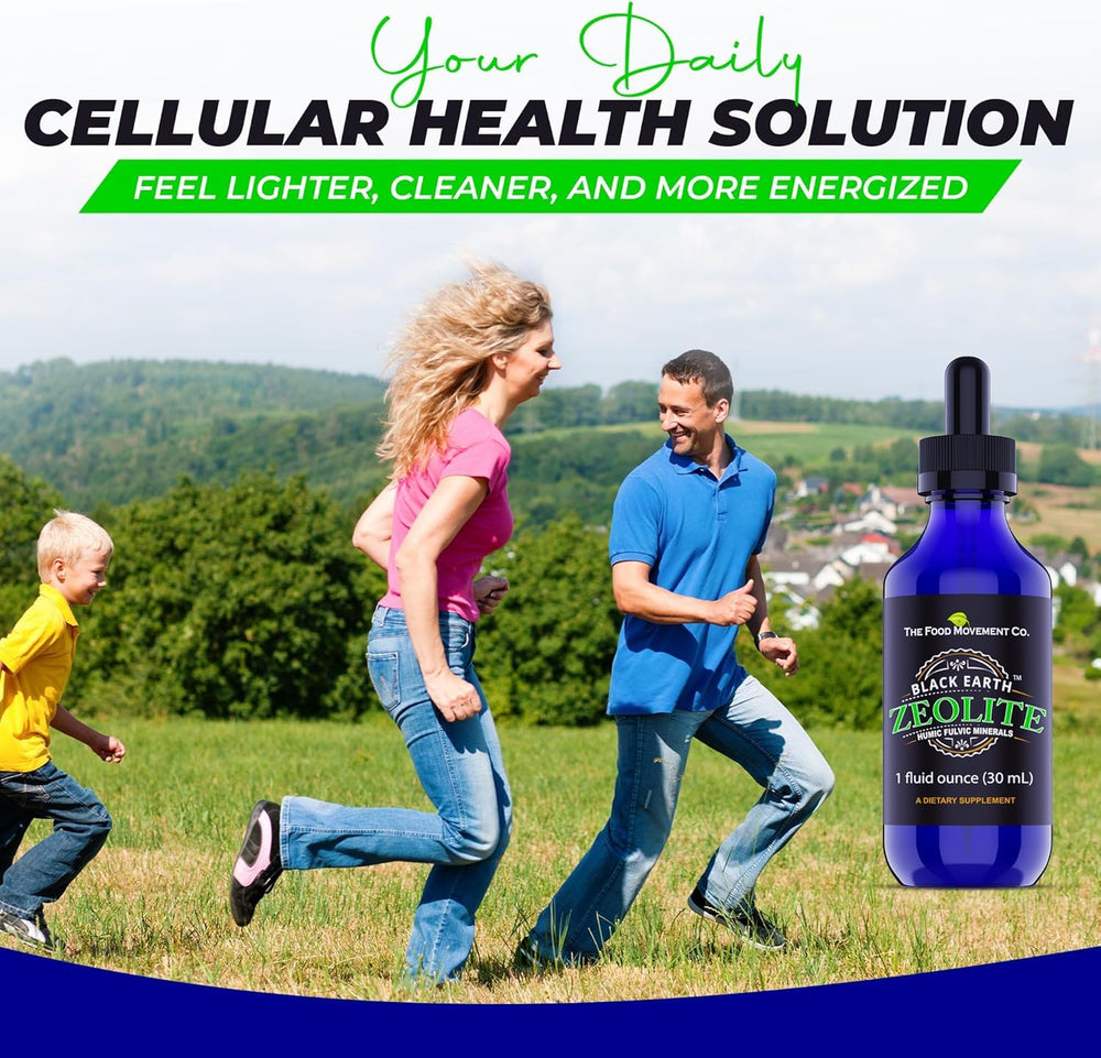 The Food Movement Co Zeolite for family use in daily wellness routines