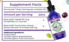 The Food Movement Co Zeolite Detox for Kids pump spray enables easy administration.