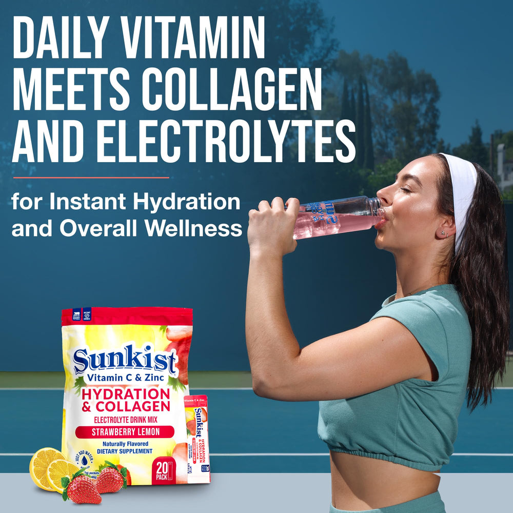The Frozen Bean Sunkist stick dissolving in water for quick electrolyte replenishment on the go
