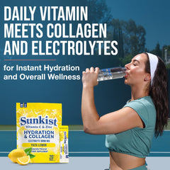The Frozen Bean Sunkist stick dissolving in water for electrolytes.