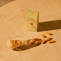The Fullest saffron capsules packaging-gluten-free for allergy-conscious use
