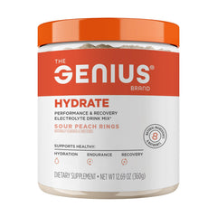 The Genius Brand Genius Hydrate coconut water bottle for daily hydration