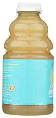 Chilled Gingerade in a glass with ice demonstrates refreshing versatility.