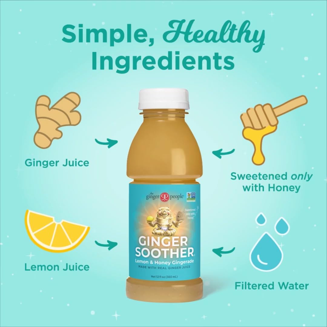 A honey drizzle hints at natural sweetness in Gingerade.