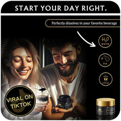 THE GOLD Shilajit Resin packaging emphasizing purity and lab-tested assurance