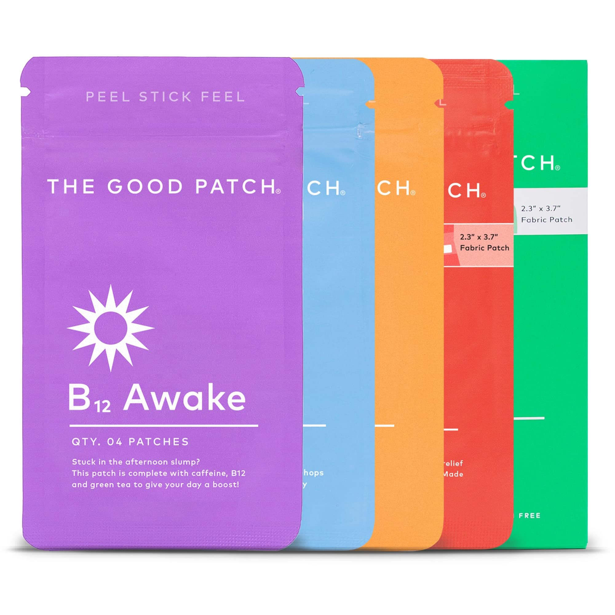 The Good Patch B12 Awake patch for daytime energy and focus.