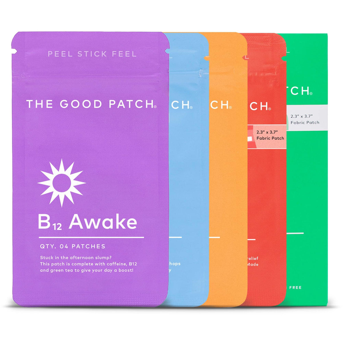 The Good Patch B12 Awake patch for daytime energy and focus.