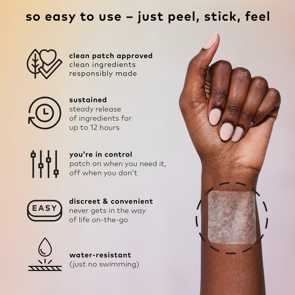 The Good Patch Slumber Patch packaging box for convenient, discreet use.