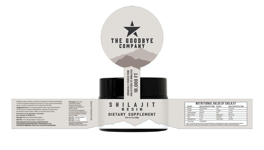 Calm energy ambiance with The Goodbye Company resin product