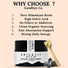 Fulvic acid matrix within Shilajit resin for mineral absorption