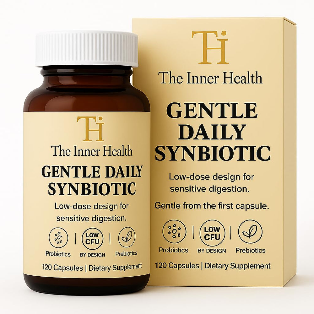 Ingredients panel hints FOS, XOS, and probiotic strains.