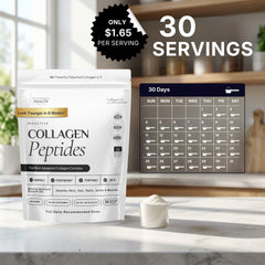 The Intelligent Health collagen powder scoop for convenient daily dosing