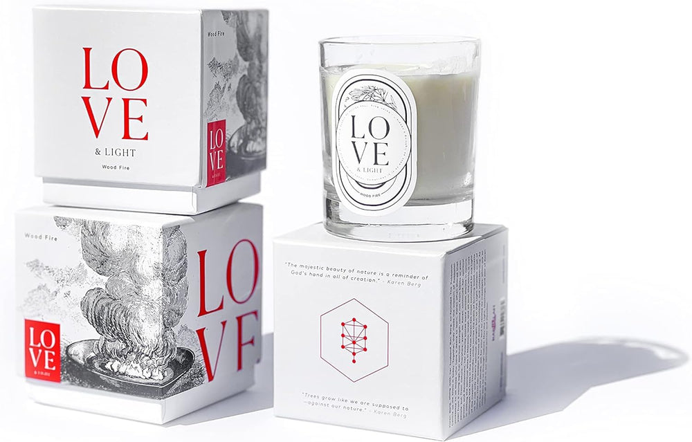 The Kabbalah Centre Rose fragrance candle provides floral calm and balance.
