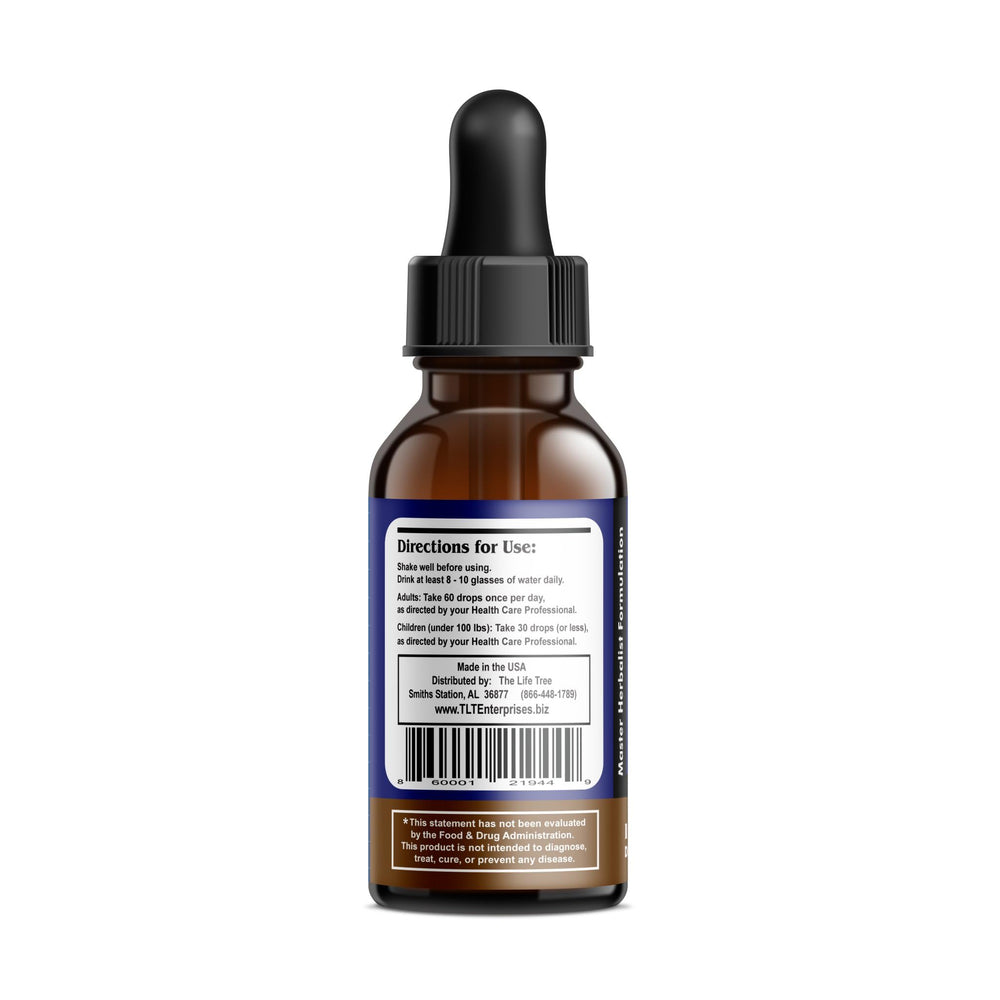 The Life Tree Purify dropper delivers tincture for easy at-home use.