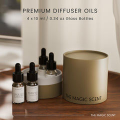 The Magic Scent Glass Diffuser Oil Bottle preserves scent quality.