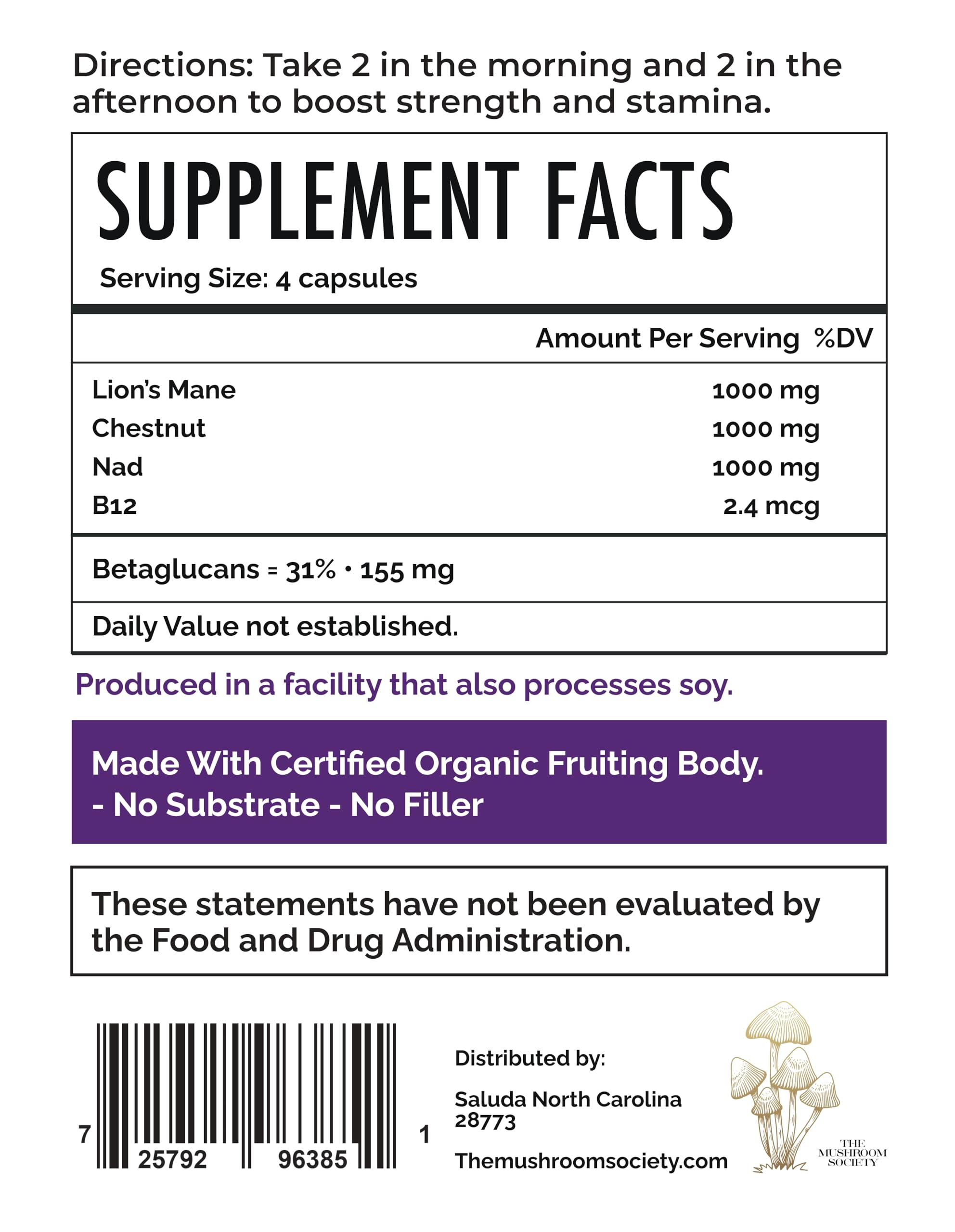 Lion’s Mane extract in Everyday Youth supports cognitive health.