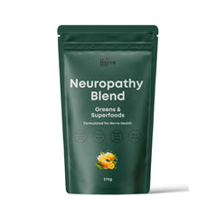 The Nerve Brand Neuropathy Superfood bottle with label for daily nerve support.