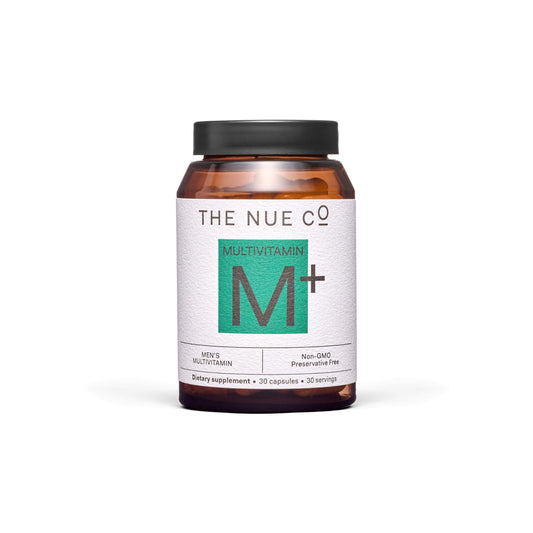 The Nue Co MEN'S MULTI VITAMIN bottle front for daily wellness