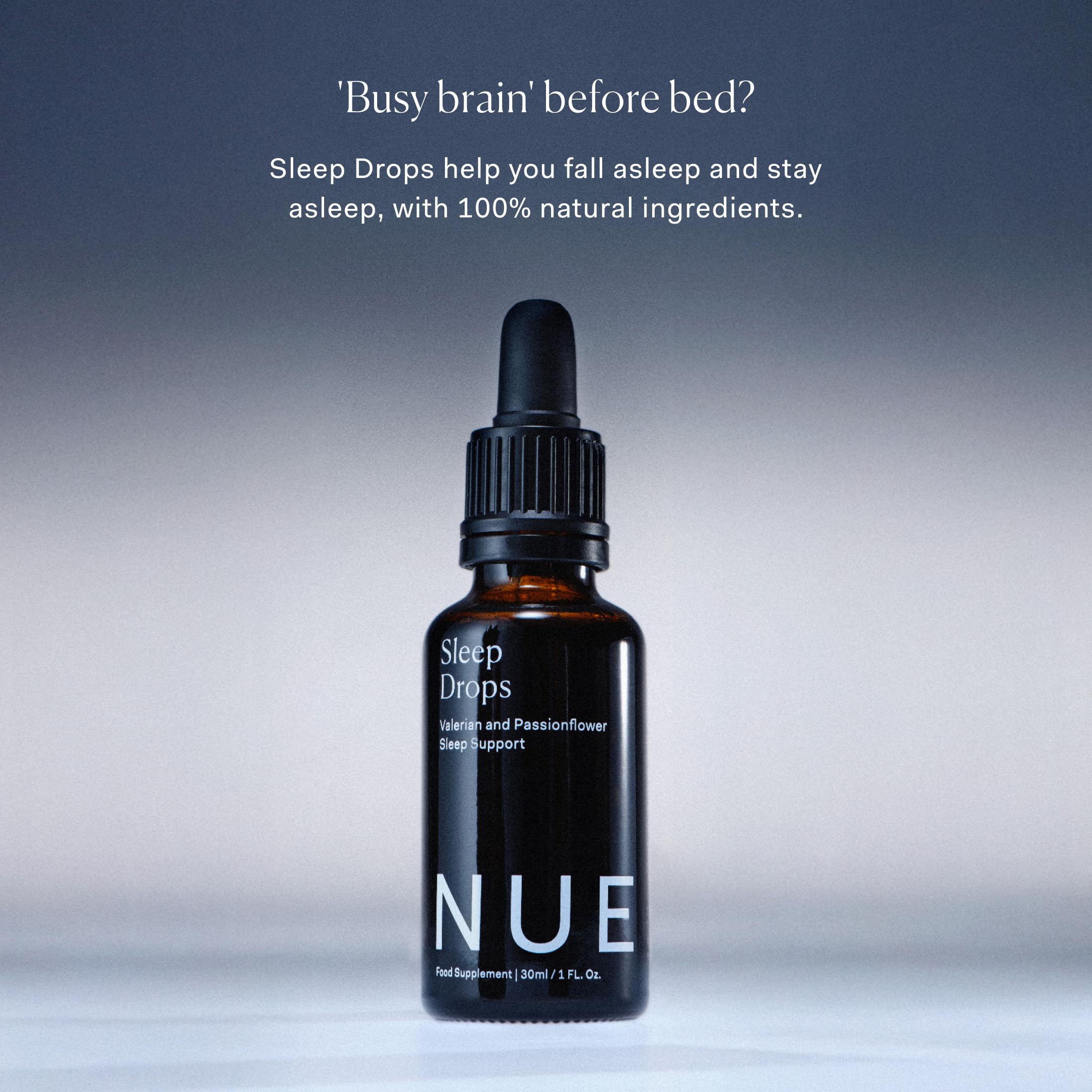 Vegan and cruelty-free sleep support with clean, minimal ingredients.