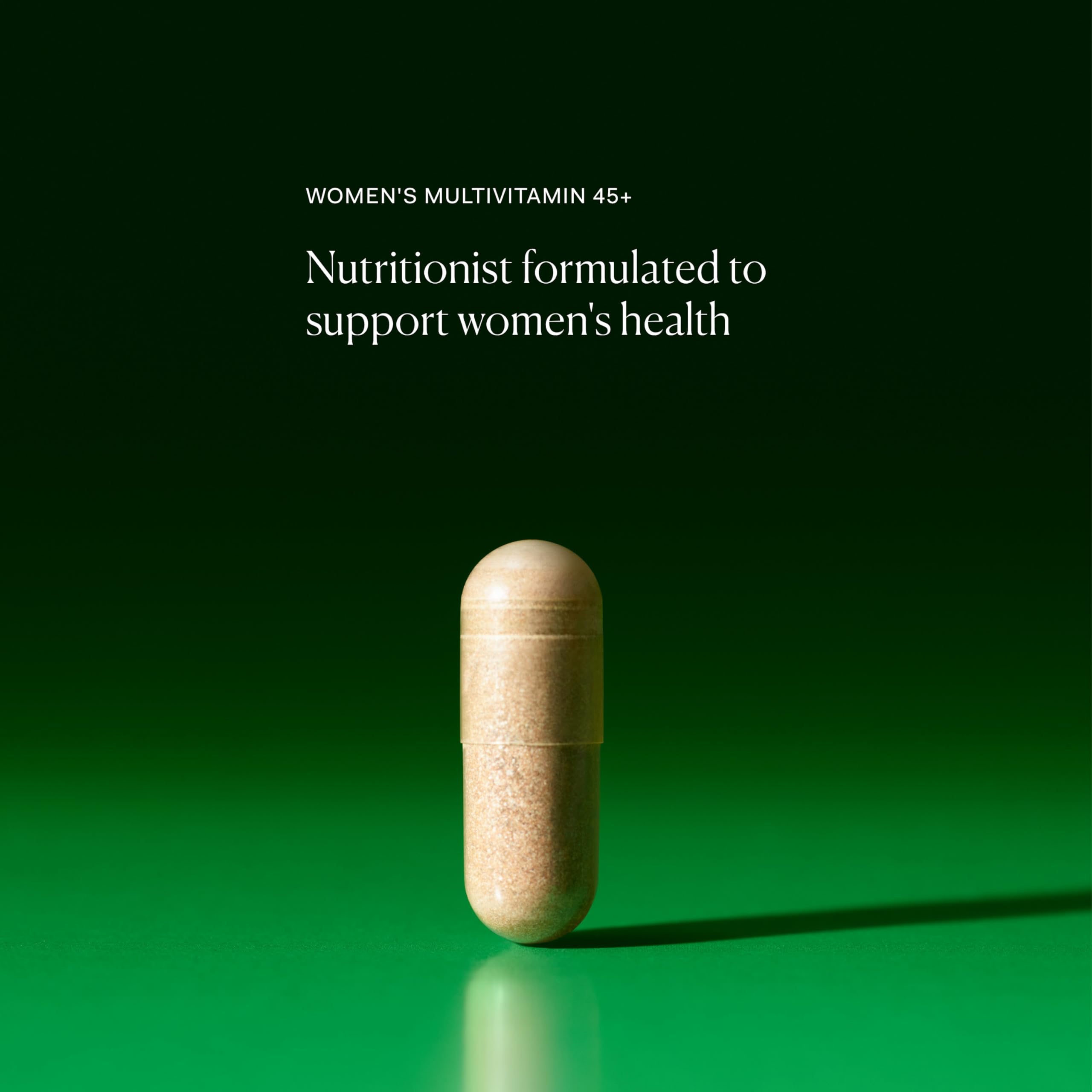 The Nue Co Women's Multivitamin 45+ packaging box, premium design.