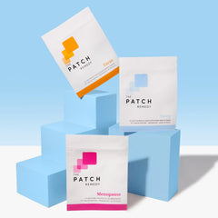 The Patch Remedy 90-patch bundle kit offers comprehensive menopause support.