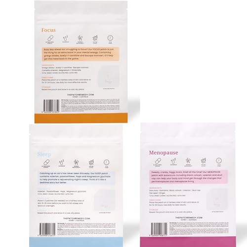 The Patch Remedy sleep patch closeup promoting restful nights without pills.