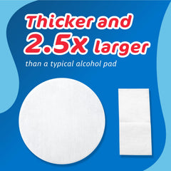The Pharma-C Company 70% IPA pads in bulk pack suit clinics and offices.