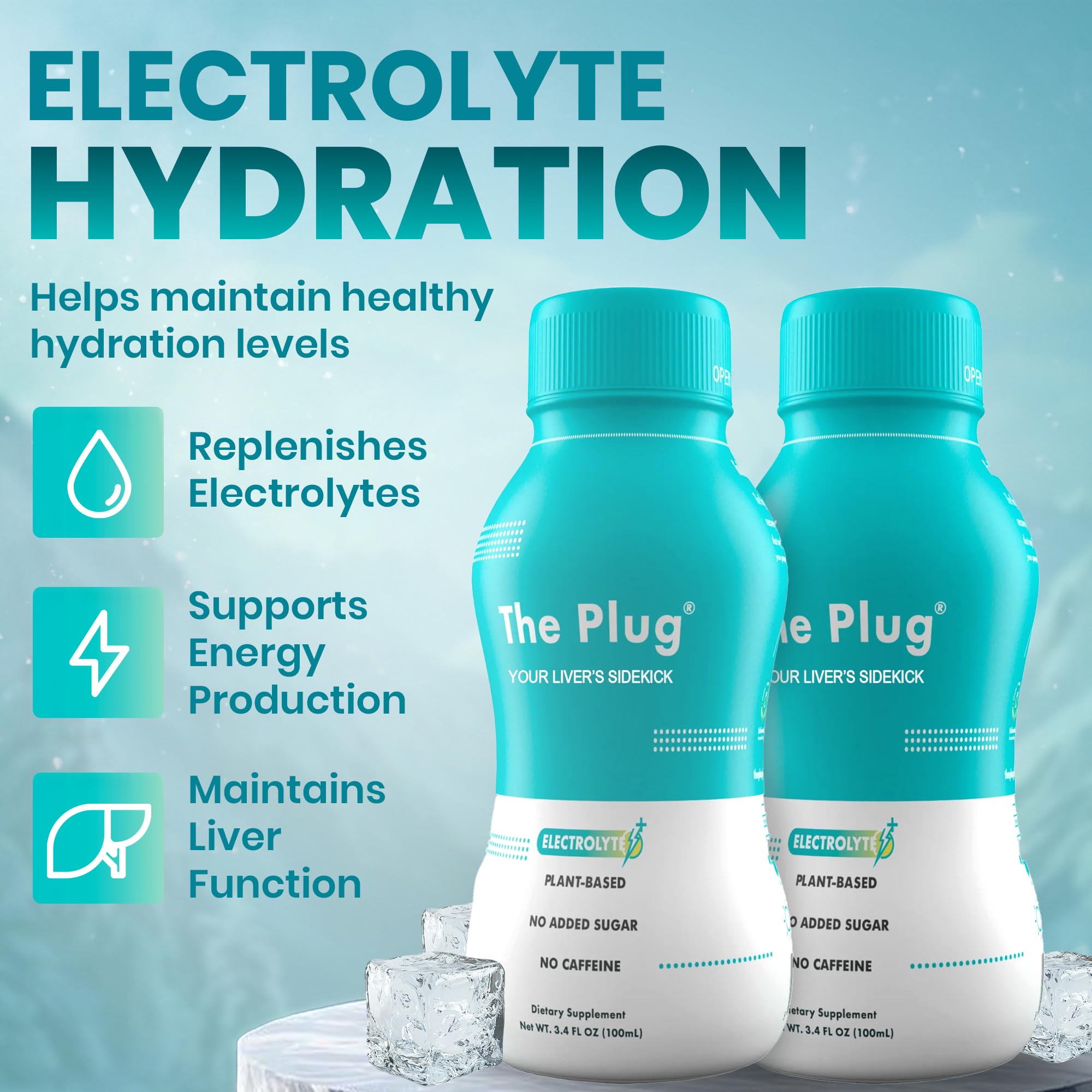 The Plug Liver Cleanse 24-pack packaging for convenient daily use.