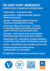 The Right Stuff on-the-go hydration setup for pre-hydration and during activity
