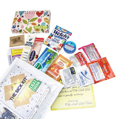 The Sick-Kit interior packaging highlights thoughtful design for a caring moment