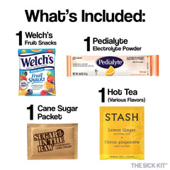 The Sick-Kit tea and hydration essentials invite soothing sips during recovery