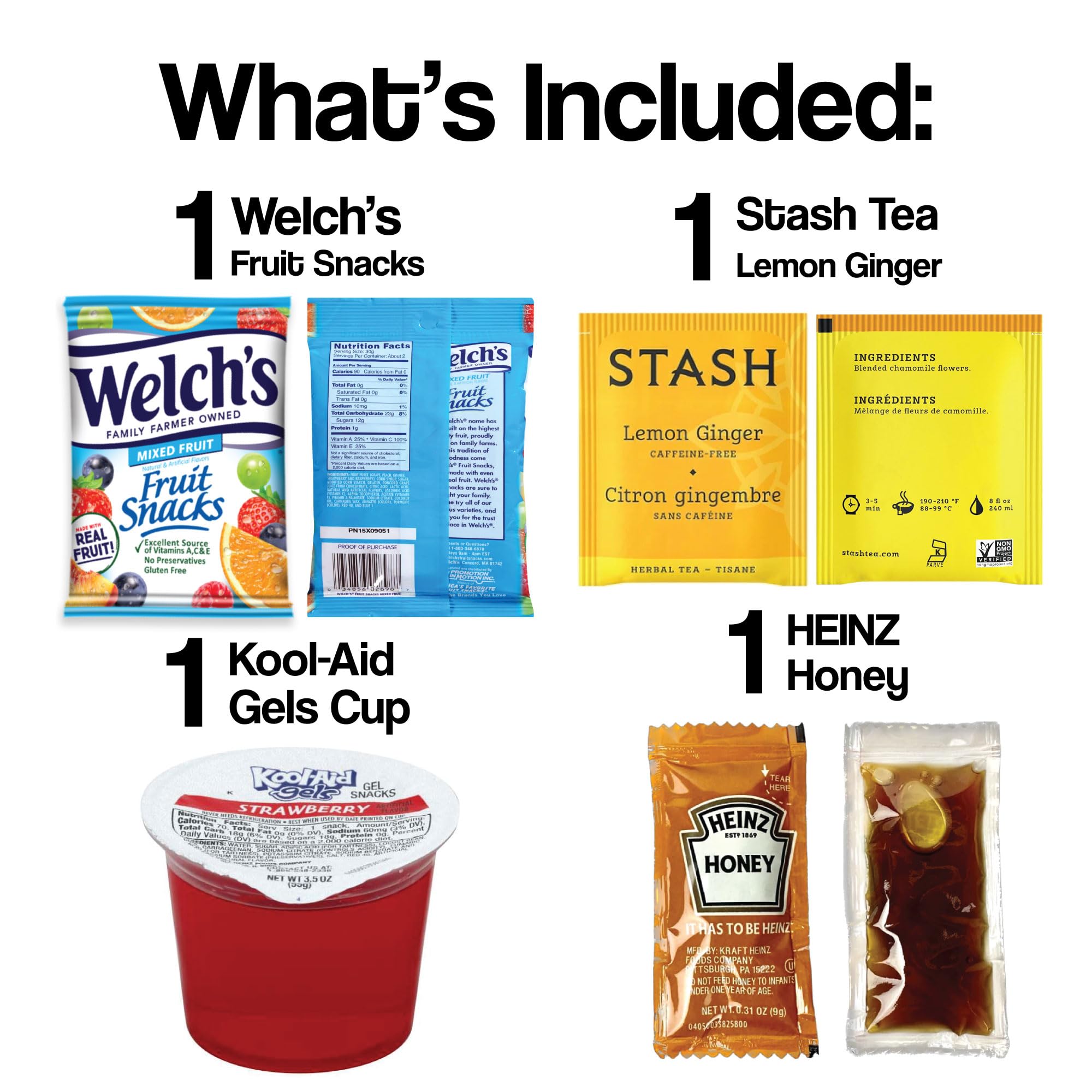 The Sick-Kit warmth essentials like tea and hot packs for soothing comfort