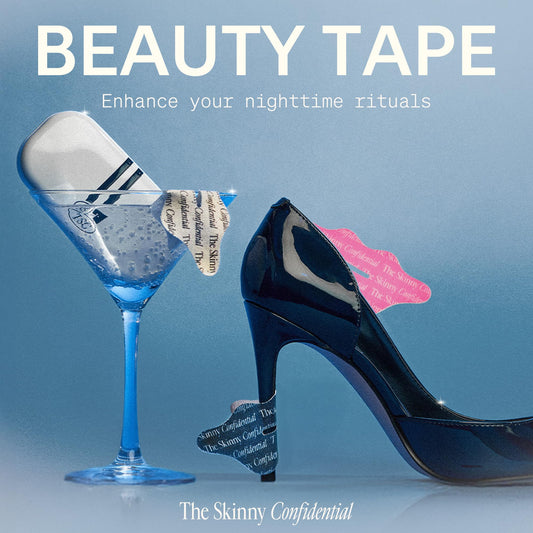 The Skinny Confidential Beauty Patches nasal-breathing focus aids nighttime respiration.