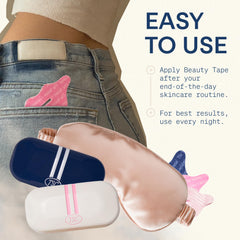 The Skinny Confidential Beauty Patches night-use design supports easy application.