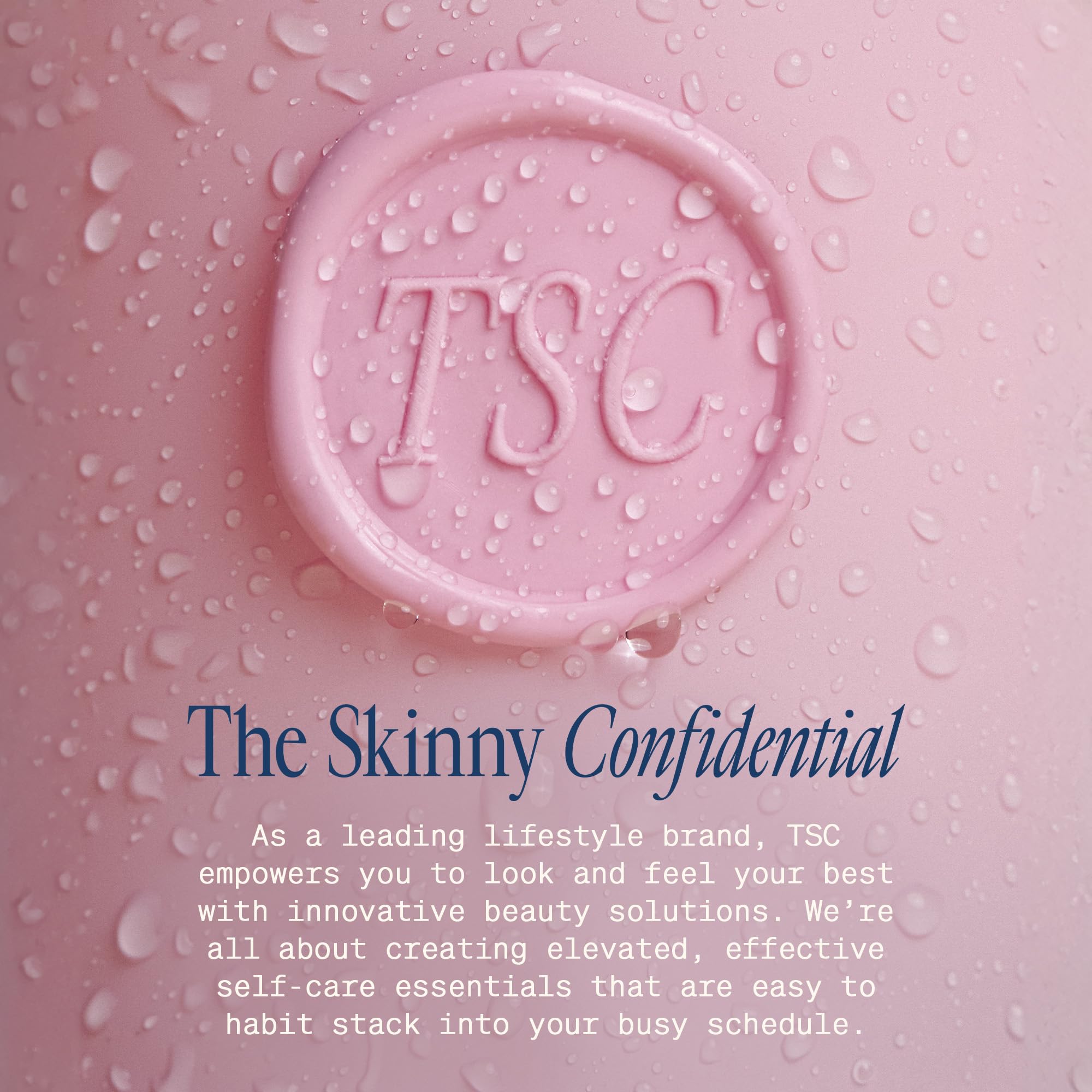 The Skinny Confidential eucalyptus candle creates a calming ambience in any room.