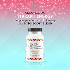 The Source Matters Mito-Boost immune balance bottle helps support immune system processes.