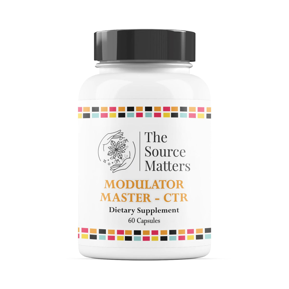 The Source Matters Modulator Master-CTR bottle highlighting full-spectrum turmeric support for immunity