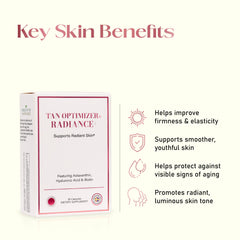 The Swedish Diet Tan Optimizer Radiance+ embodies premium, Nordic-inspired inner-beauty nourishment.