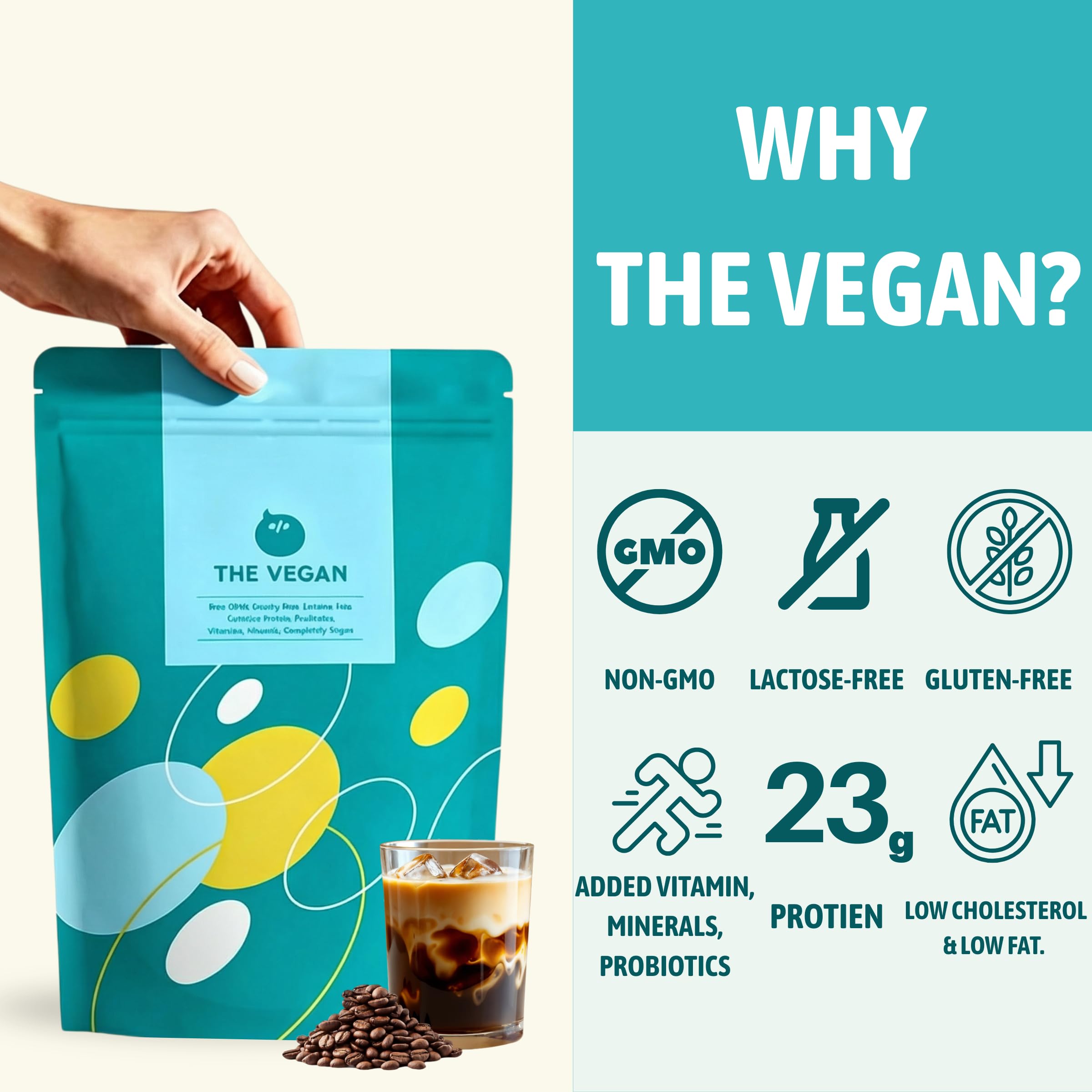 THE VEGAN low FODMAP protein formula for sensitive stomachs