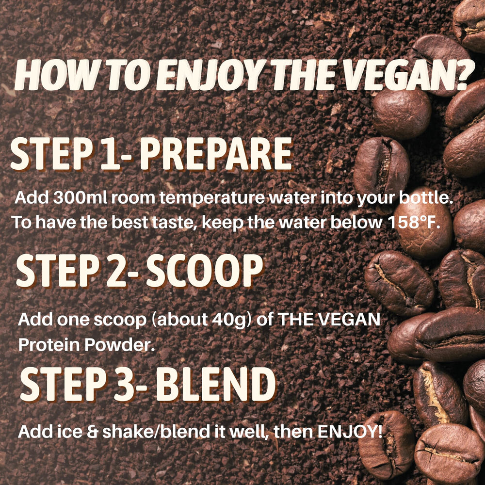 THE VEGAN soy protein isolate 22g serving supports daily nutrition