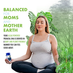The Veggie Doctor carrageenan-free badge signaling a gentle, plant-based DHA experience.