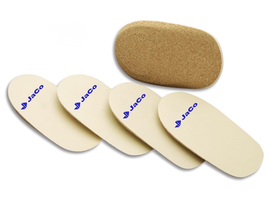 The Viavi Cork Heel Lift side view shows subtle height for balance
