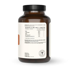 The Wellness Company Elevated Energy bottle side view signaling portable daily use.