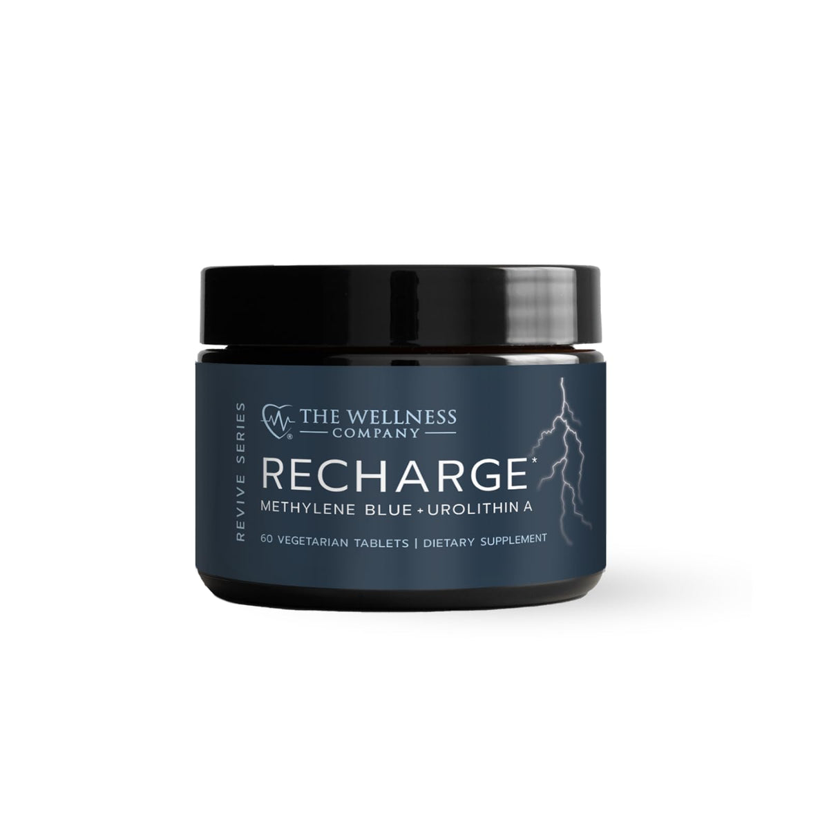 The Wellness Company Recharge bottle for daily cognitive support