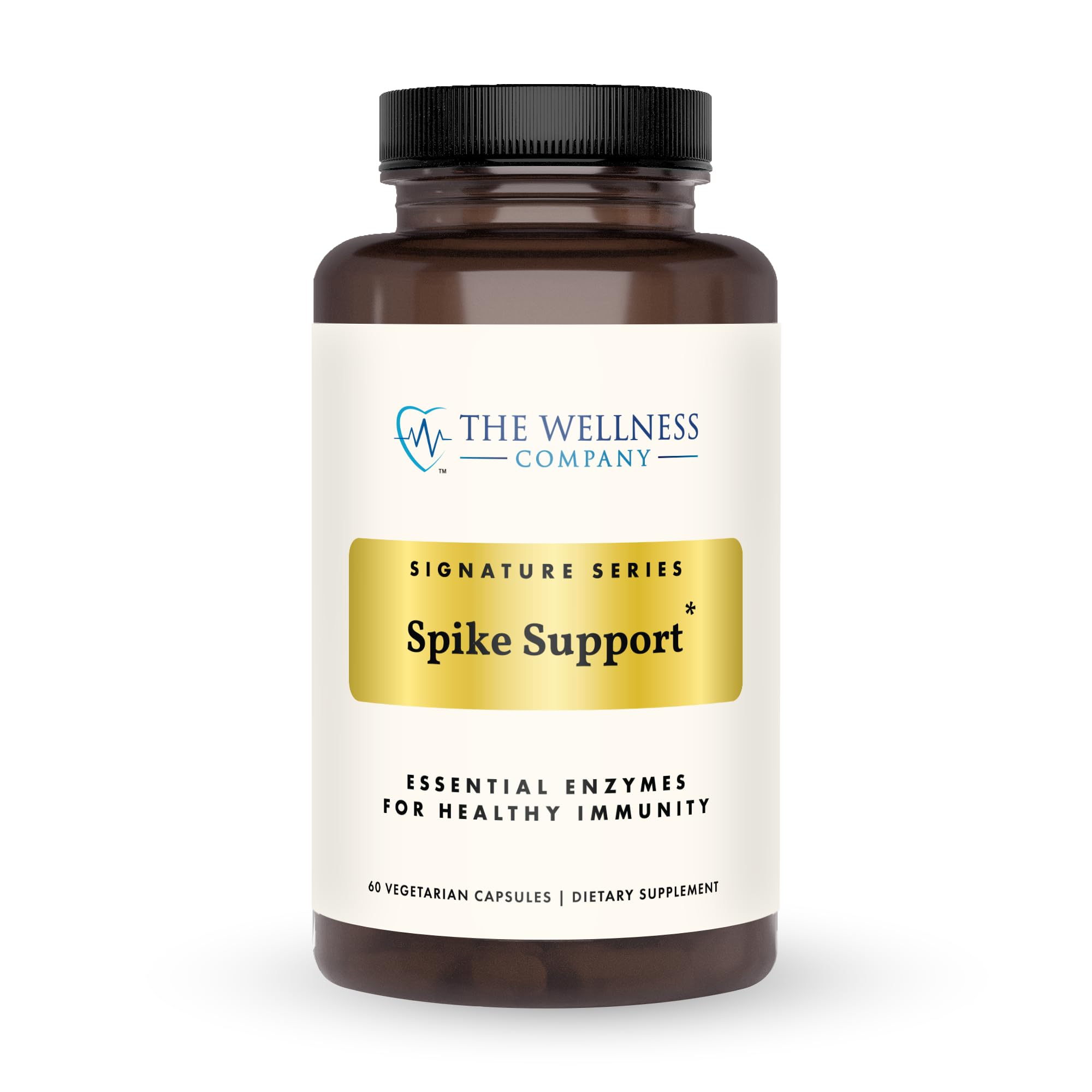 The Wellness Company Spike Support bottle front view highlighting detox potential