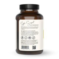 Close-up of Spike Support capsules highlighting vegan, non-GMO ingredients for daily use.
