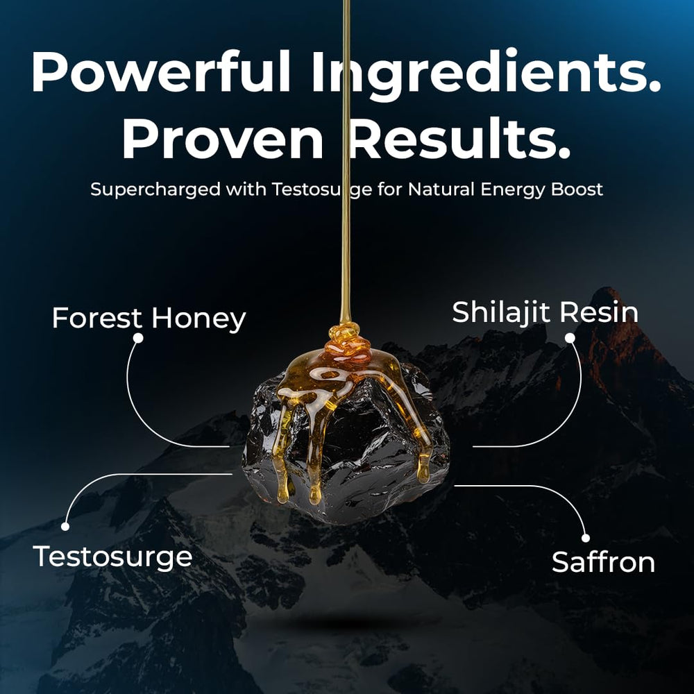 The Wellness Project Himalayan Shilajit Honey Sticks Pro saffron infusion detail for aroma and focus