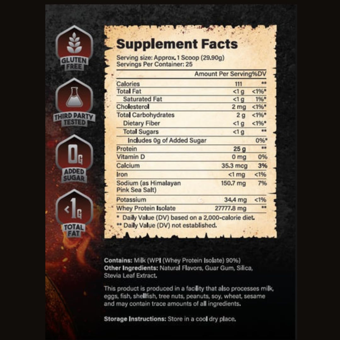 Crusade pumpkin tub highlights clean formula with no fillers, ideal for daily protein goals.