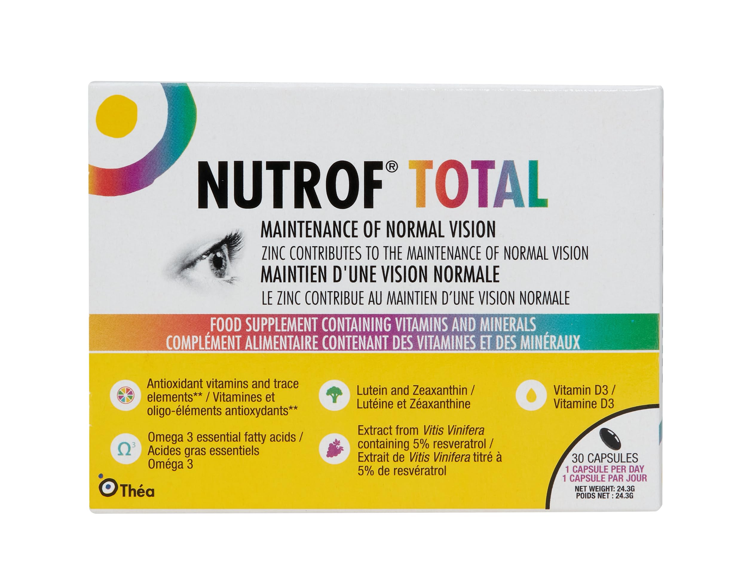 Nutrof Total daily-dose concept for a simple one-capsule regimen